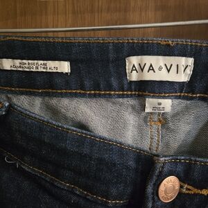 AVA & VIV High Rise Flare Jeans